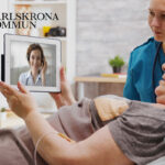 Omsorgspersonal och brukare använder Säkra Lagliga Videosamtal från Digitala Samtal