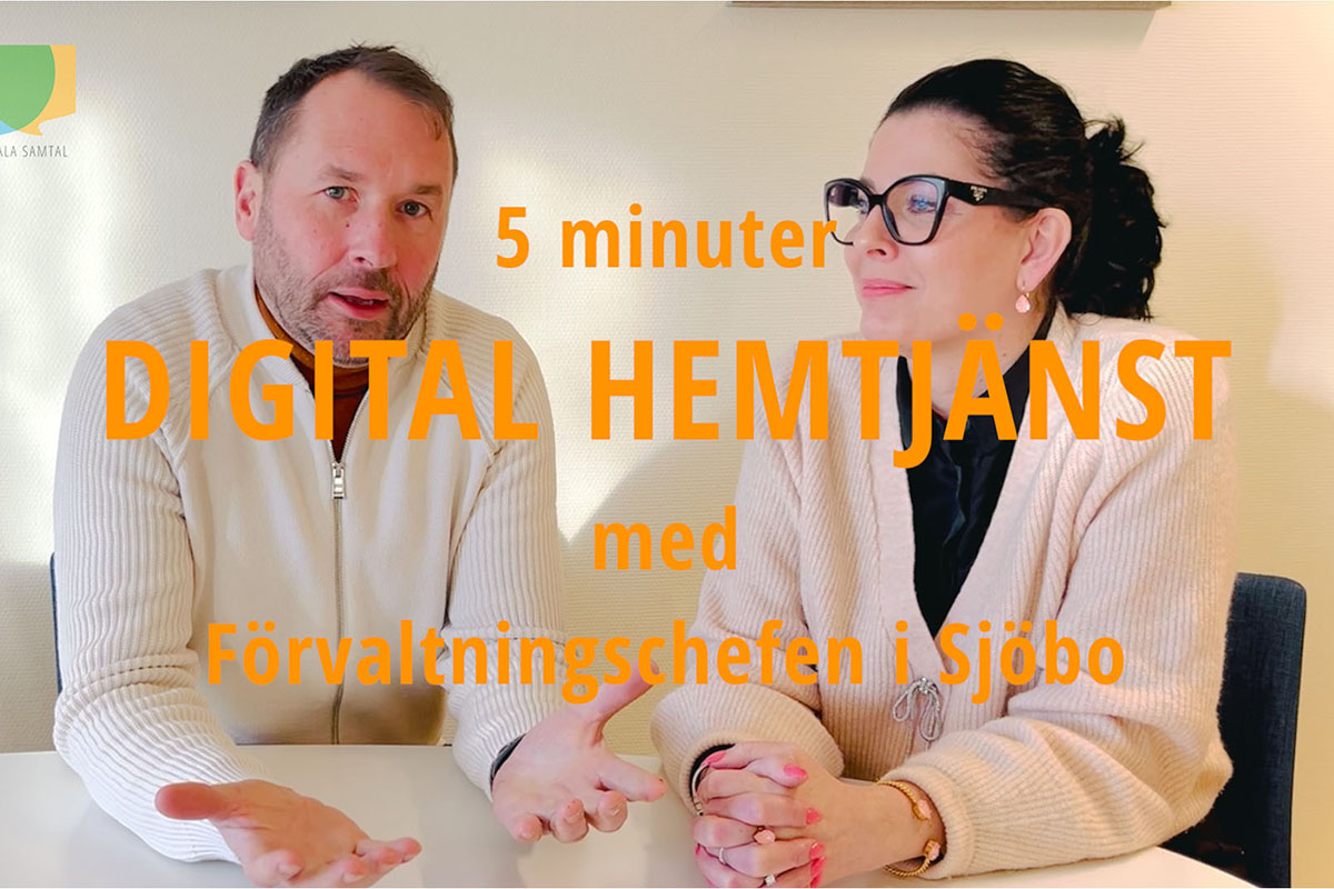 att lyckas med Digital Hemtjänst - 5 minuter med Irini Papadopoulou