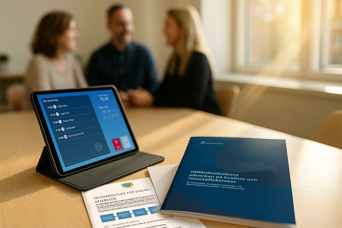 Socialstyrelsens rapport om Välfärdsteknikens påverkan på kvalitet och resurseffektivitet - sluta fokusera på tekniken
