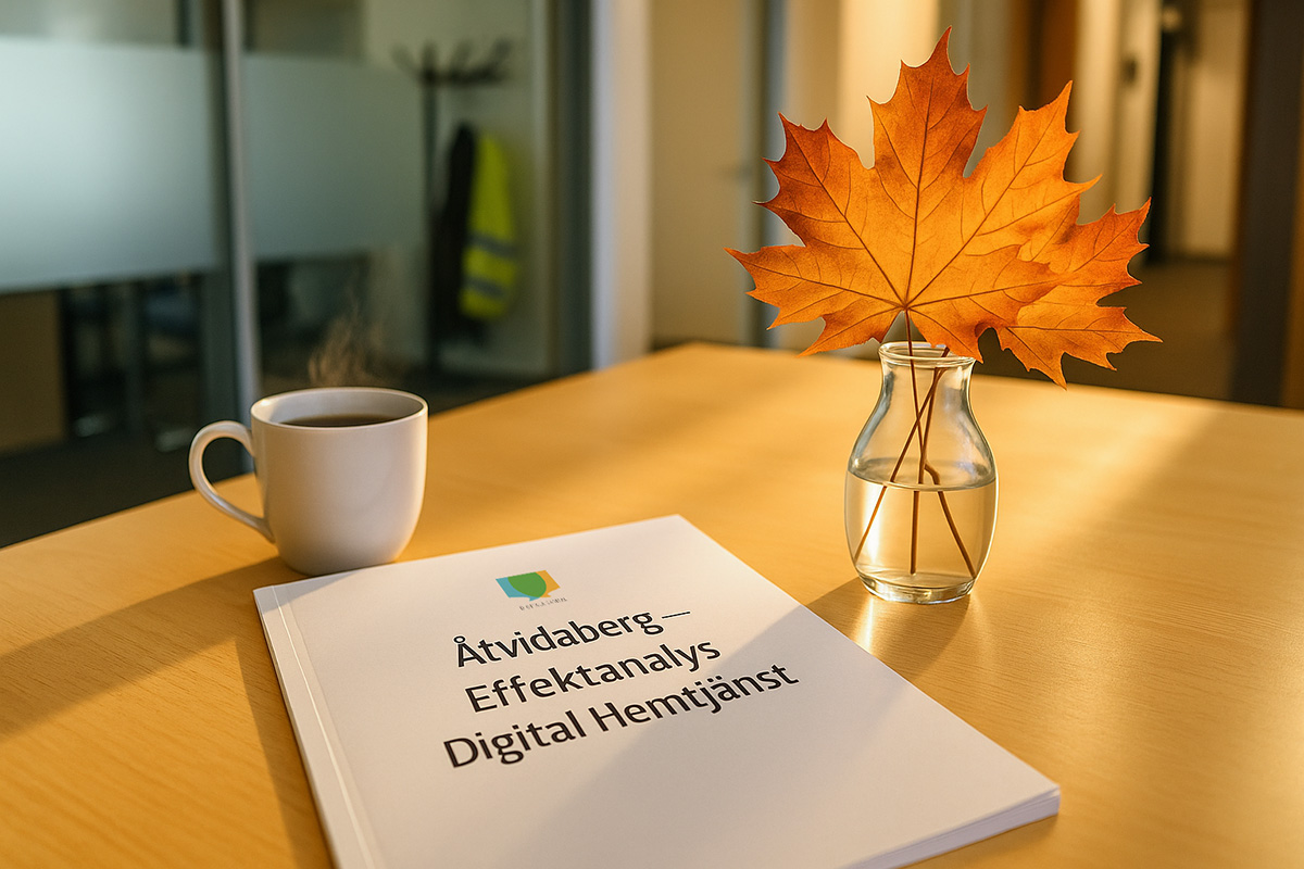 Åtvidabergs Digitala Hemtjänst – resultat från effektanalysen