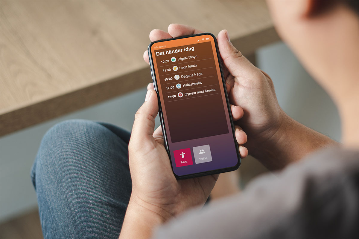 Brukarens dag i mobilen