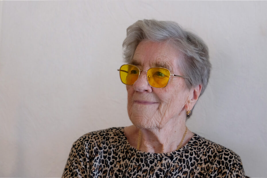 Linnea är första 100-åringen med Digital Hemtjänst – porträtt - vägg - 1200