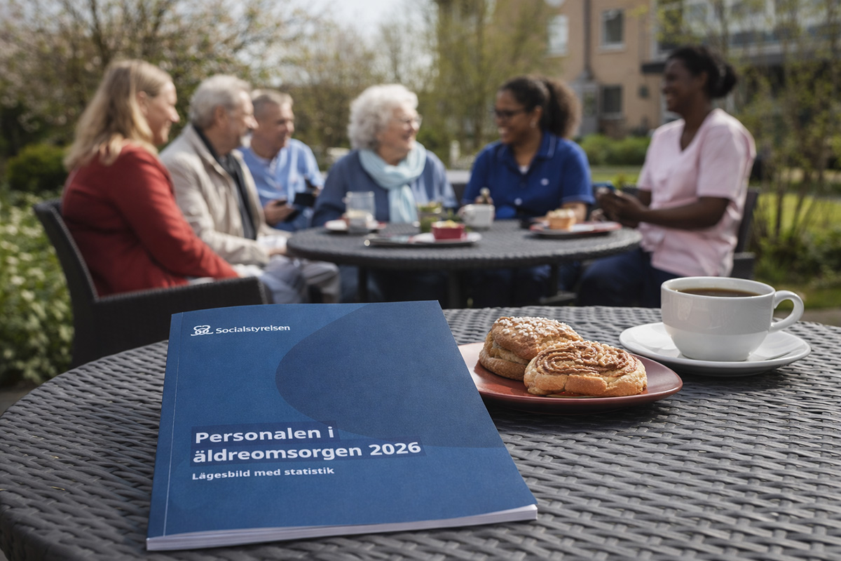 Socialstyrelsens rapport om personalen i äldreomsorgen: vad den visar – och varför svaret är nya digifysiska arbetssätt
