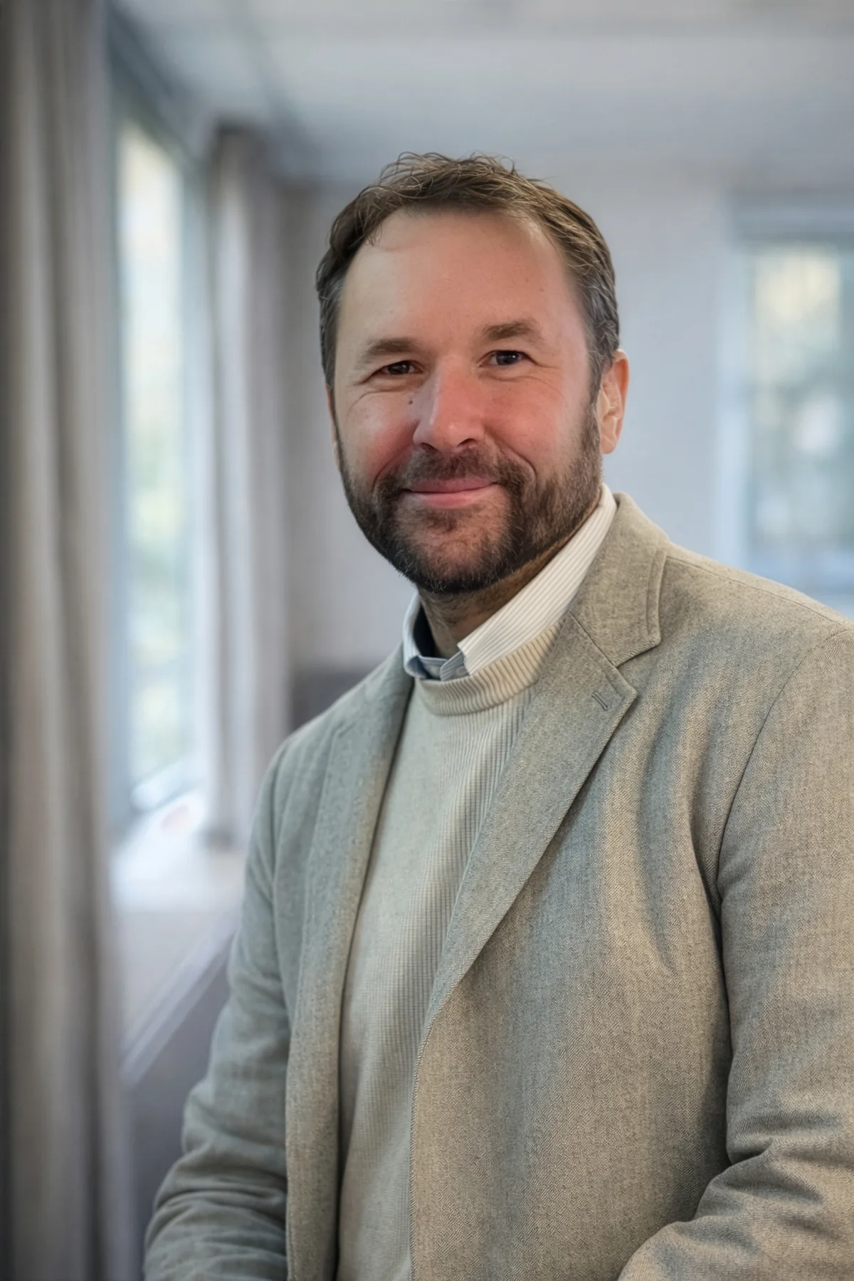 Porträtt av Peter Mattsson, medgrundare av Digitala Samtal